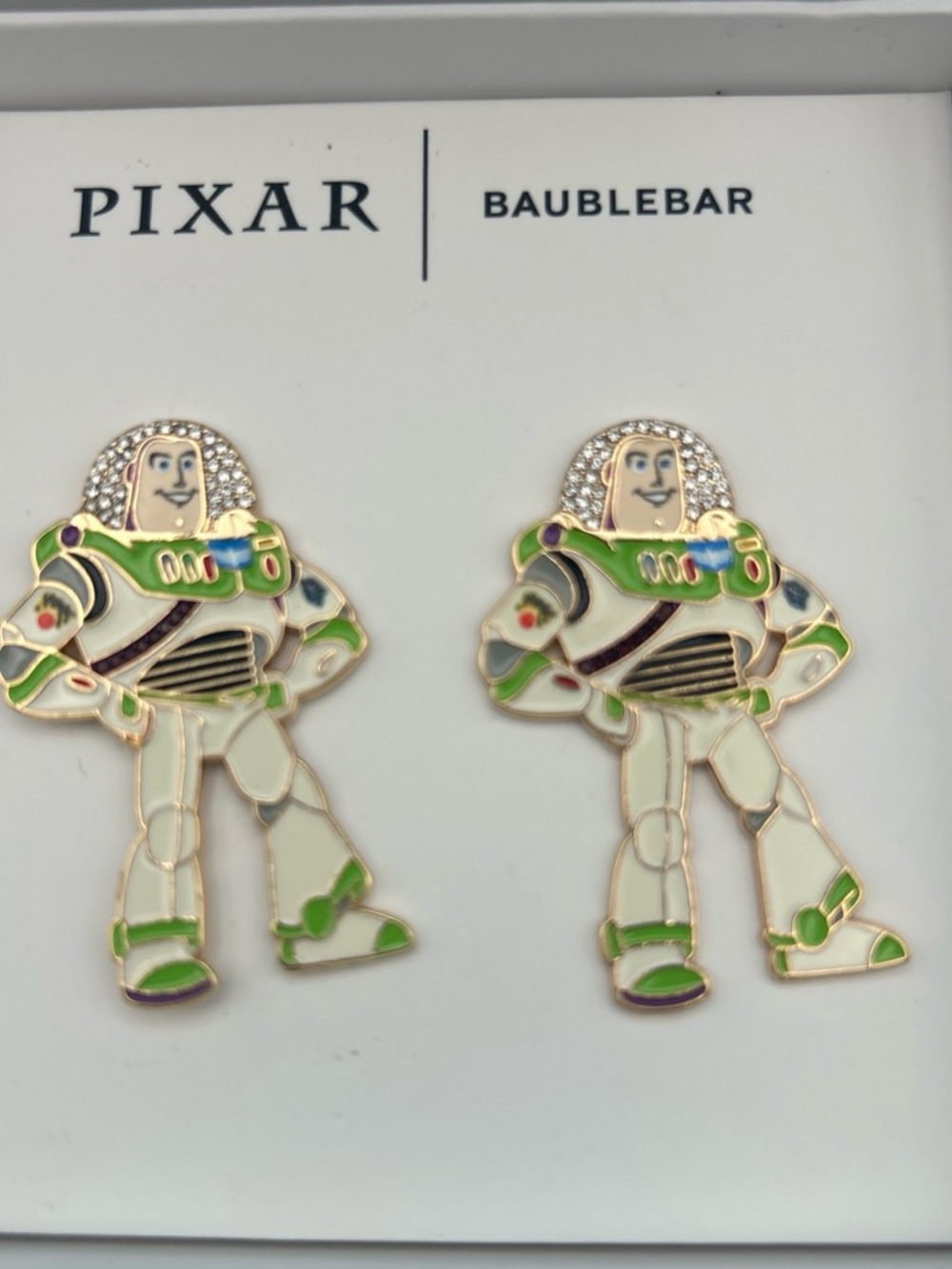 Disney Pixar Buzz Lightyear BaubleBar earrings